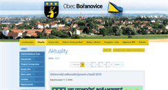 Desktop Screenshot of boranovice.cz